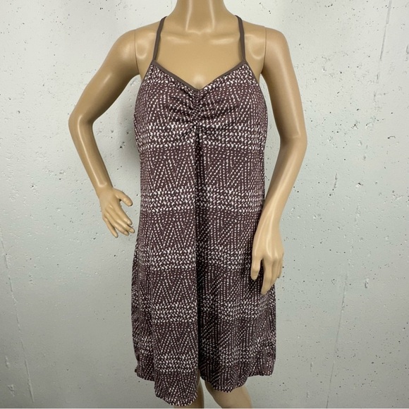 PrAna Women’s Size Medium Elixir Volcanic Plum Sumatra Athletic Sun Dress - Picture 3 of 12